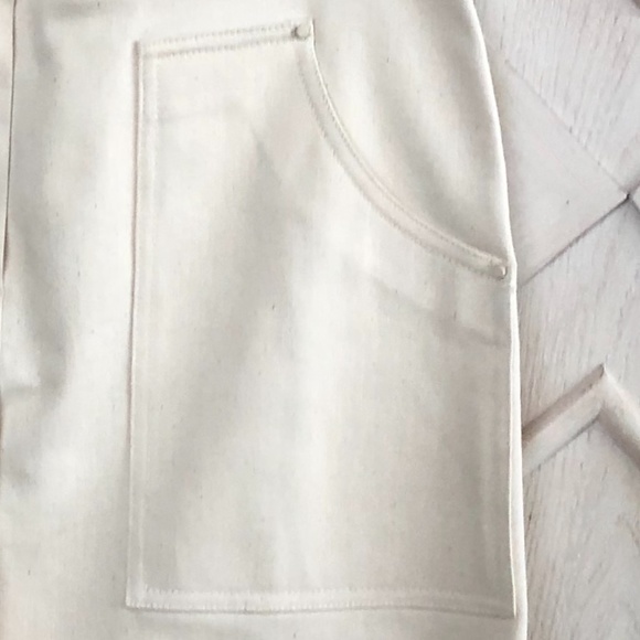 Tory Burch Ivory Denim Skirt NWOT - Picture 4 of 6
